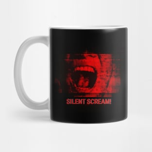 Horror Lover Gift Silent Scream Halloween Mug